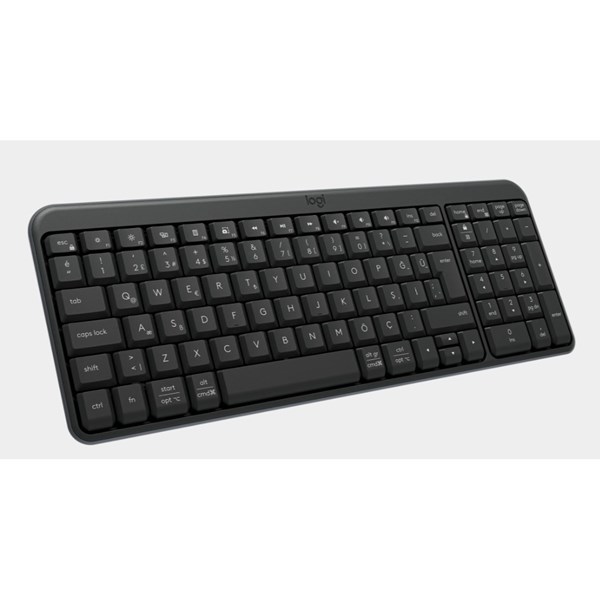 LOGITECH K250 Bluetooth Q Trk Siyah Klavye (920-013460) ikinci görünüm