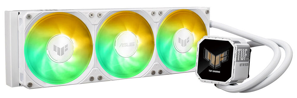 ASUS 360mm TUF GAMING LC III RGB Sıvı Soğutmalı AM5-1851p İşlemci Fanı Beyaz