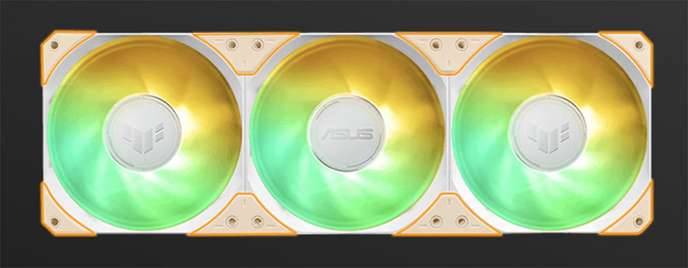 ASUS 360mm TUF GAMING LC III RGB Sıvı Soğutmalı AM5-1851p İşlemci Fanı Beyaz