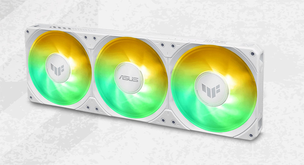ASUS 360mm TUF GAMING LC III RGB Sıvı Soğutmalı AM5-1851p İşlemci Fanı Beyaz