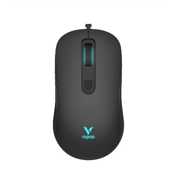 RAPOO V16RGB Kablolu USB RGB 12800dpi Siyah Mouse (11928) ikinci görünüm