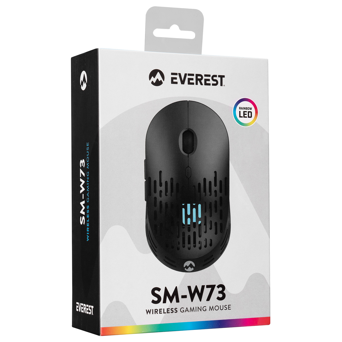 EVEREST SM-W73 Kablosuz + Bluetooth Siyah Mouse ikinci görünüm