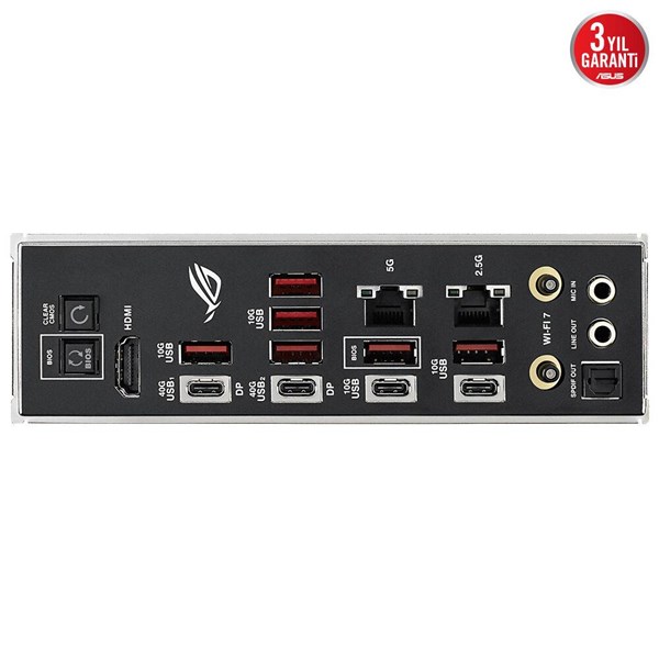 ASUS ROG CROSSHAIR X870E HERO BTF DDR5 HDMI-DP PCIE 5.0 AM5 ATX