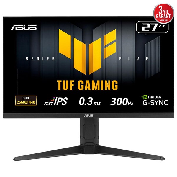 ASUS 27" IPS TUF GAMING VG27AQML5A 1MS 300Hz HDMI-DP Gaming Monitör (2560 X 1440)