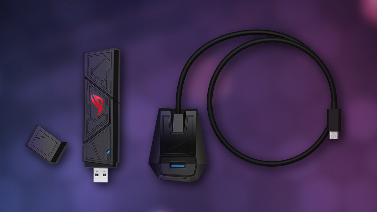 ASUS ROG USB-BE92 BE6500 WIFI-7 USB 3.0 Kablosuz Adaptör