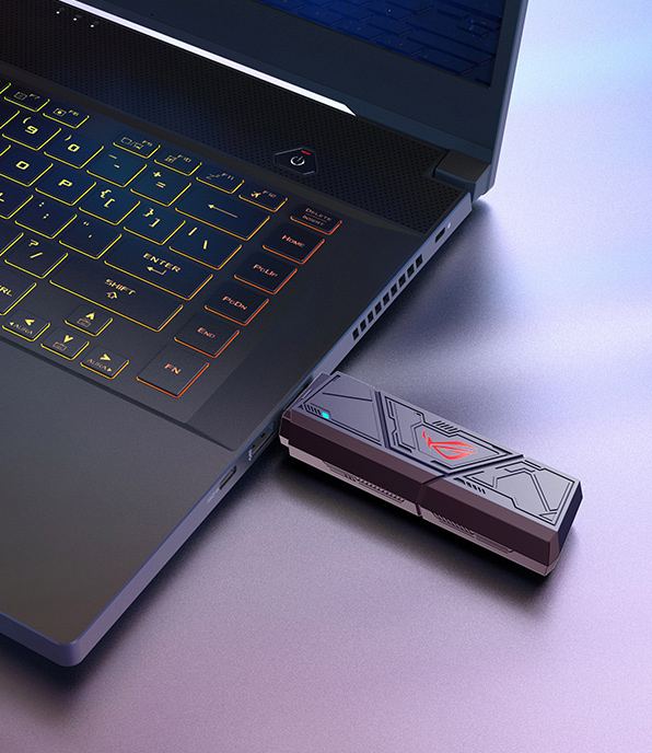 ASUS ROG USB-BE92 BE6500 WIFI-7 USB 3.0 Kablosuz Adaptör