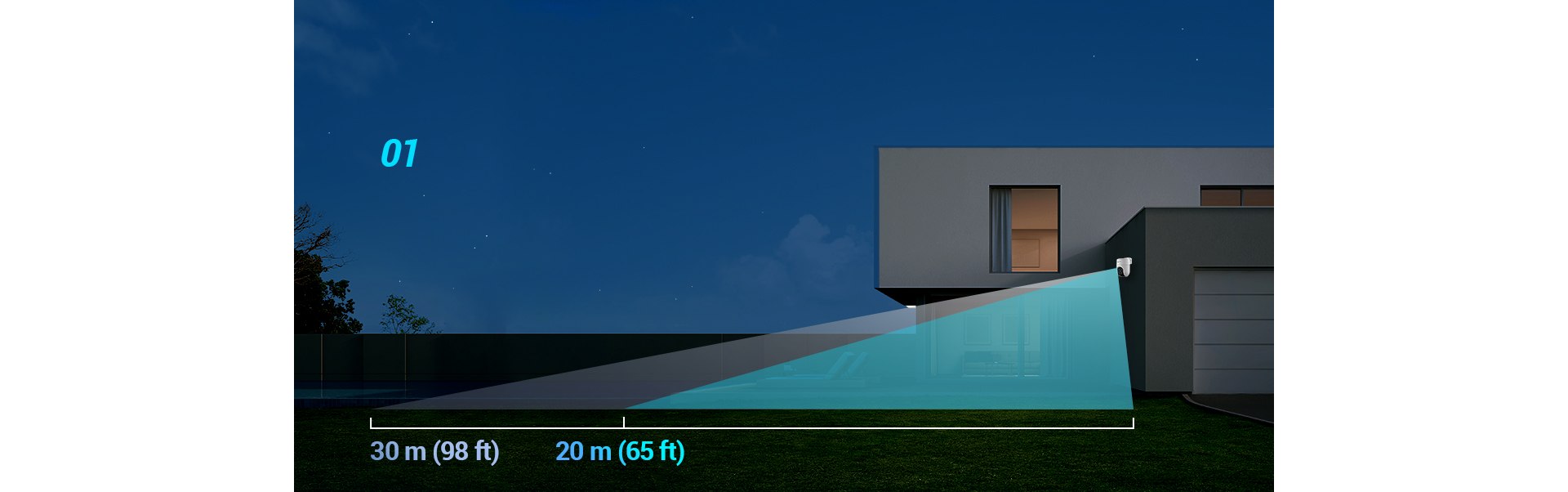 EZVIZ 2MP Dome 4mm Wıfı Kablosuz IP Kamera H8C