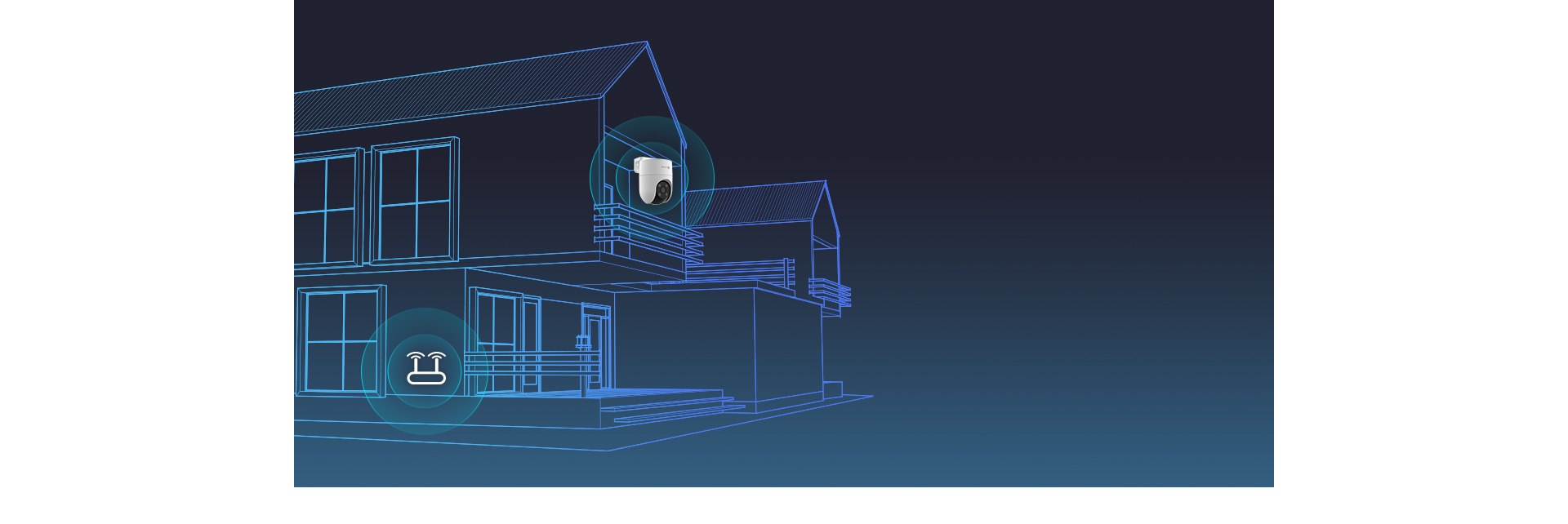 EZVIZ 2MP Dome 4mm Wıfı Kablosuz IP Kamera H8C