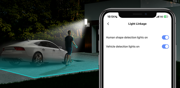 EZVIZ 3MP 2.8mm Wall-Light IP Güvenlik Kamera CS-EL3