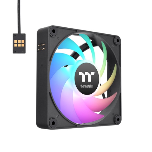 THERMALTAKE CT120 EX ARGB 120mm Fan Kiti 3-lü Paket Siyah ikinci görünüm