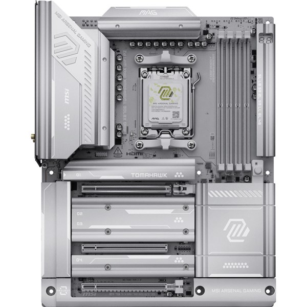 MSI MAG X870E TOMAHAWK MAX WIFI7 PZ DDR5 HDMI DP PCIe 16X v5.0 AM5 ATX
