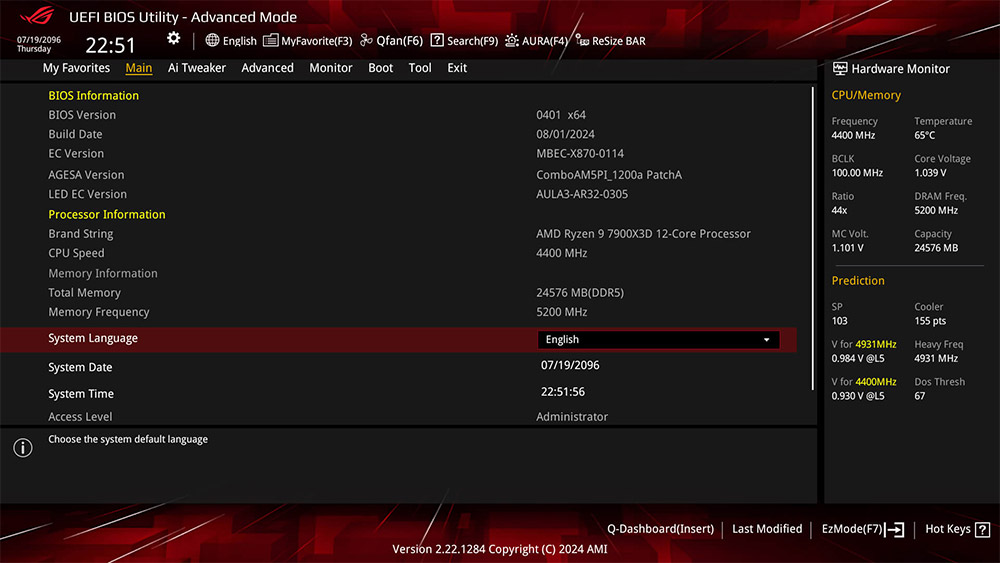 ASUS ROG STRIX X870E-H DDR5 HDMI DP PCIE 5.0 AM5 ATX