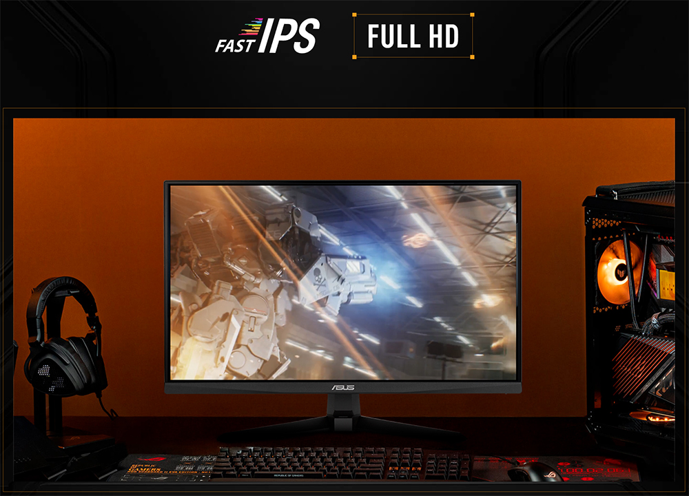 ASUS 27" FAST IPS TUF GAMING VG279QM5A 0.3MS 240hz HDMI-DP Gaming Monitör (1920 X 1080)