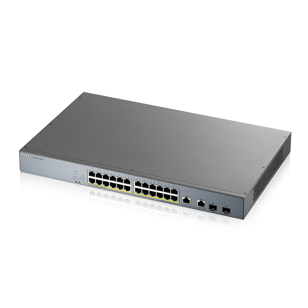 ZyXEL 16port PoE 250w 2-SFP Gigabit Yönetilebilir Switch GS1350-18HP