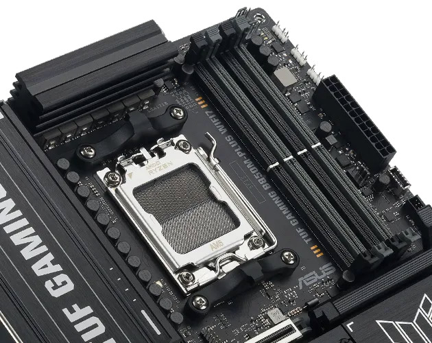 ASUS TUF GAMING B850M-PLUS WIFI7 DDR5 HDMI DP-TYPEC PCIE 5.0 AM5 mATX