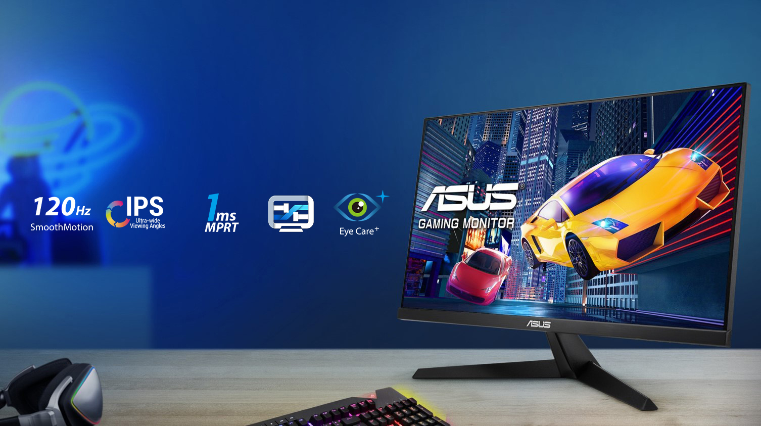 ASUS 23.8" IPS VY249HGR 1MS 120Hz HDMI Gaming Monitör (1920 X 1080)