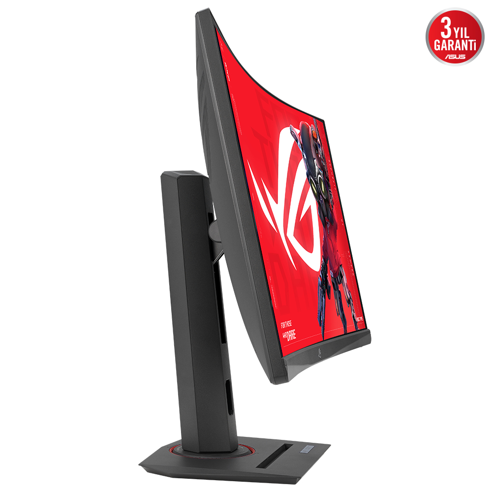 ASUS 27" FAST VA ROG STRIX XG27WCS 1MS 180Hz HDMI-DP-TYPE-C Kavisli Gaming Monitör (2560 X 1440)