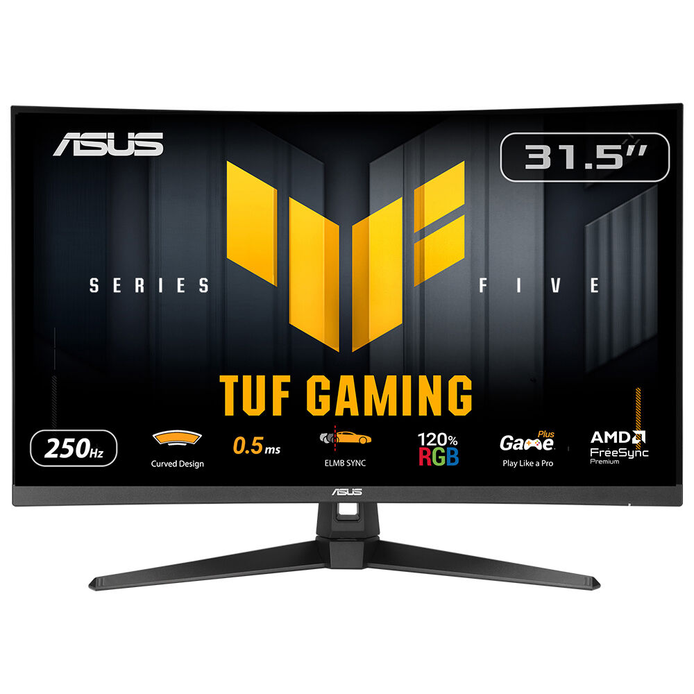 ASUS 31.5" FAST VA TUF GAMING VG32VQM5B 0.5MS 250HZ HDMI-DP Kavisli Gaming Monitör (1920 X 1080)