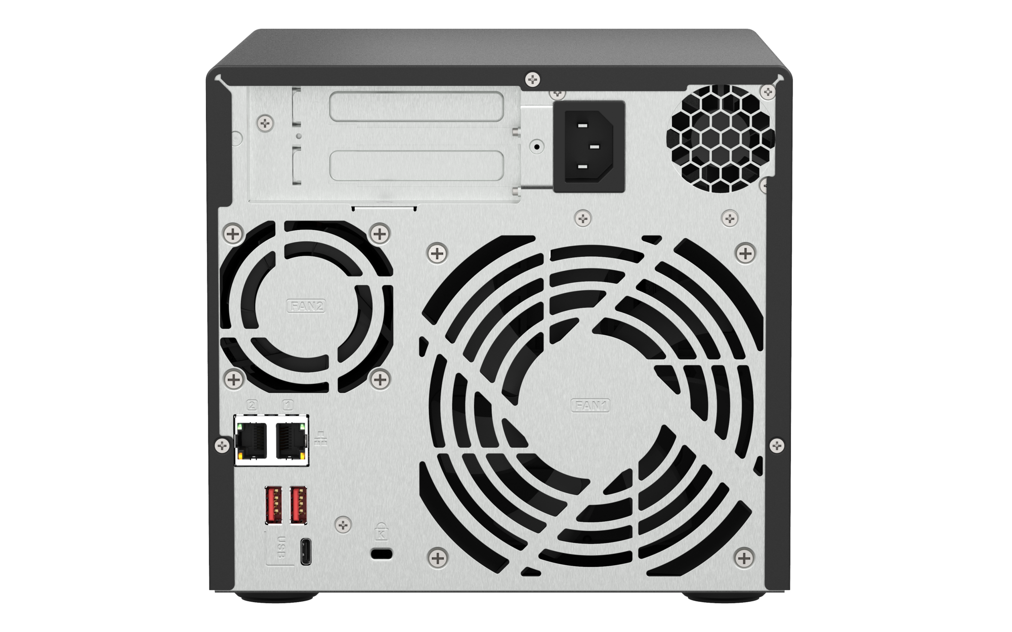 QNAP 4diskli Ryzen V1500B-8GB RAM-2-2.5GbE Nas Server TS-473A