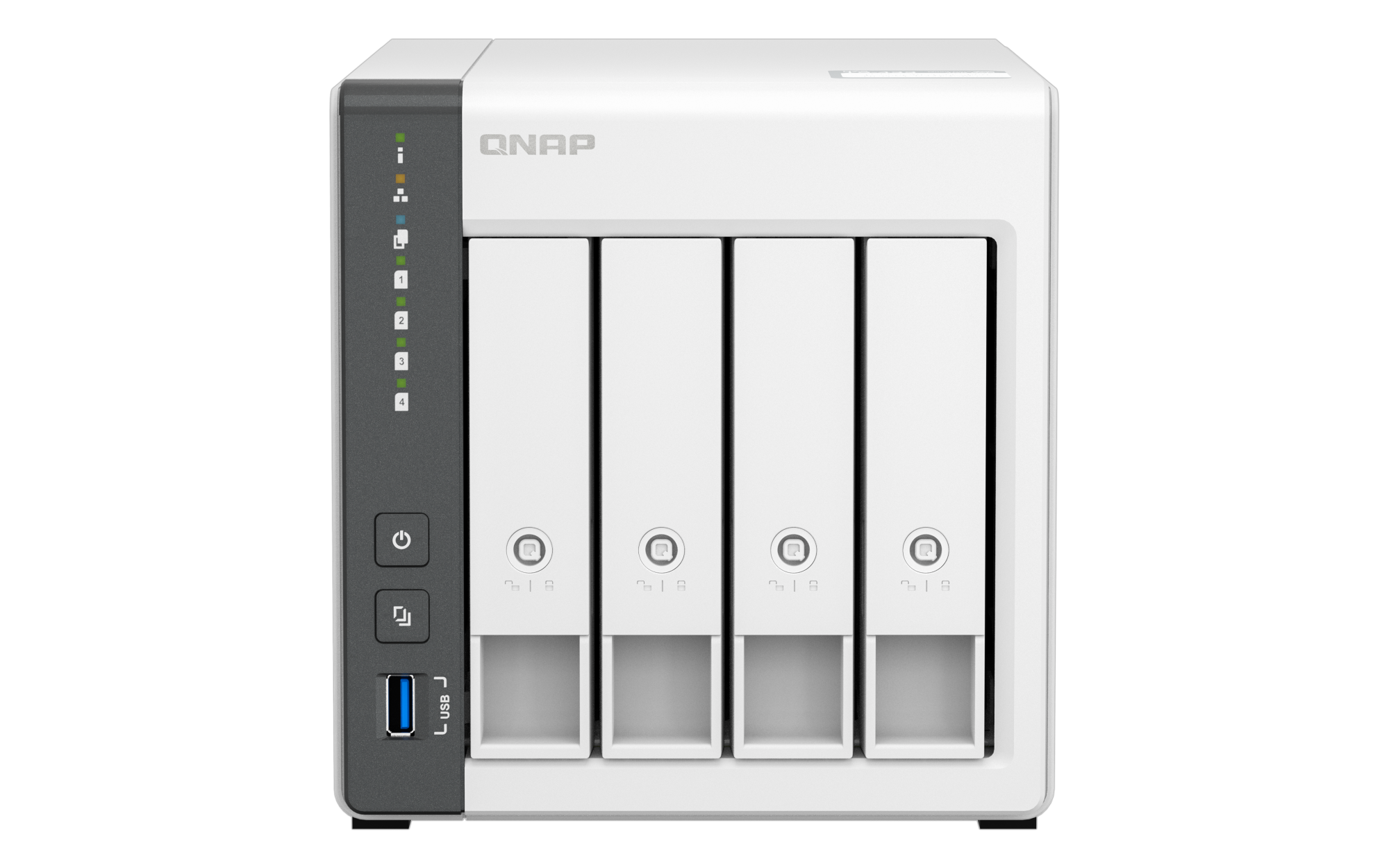 QNAP 4diskli ARM QC-4GB RAM-2.5GbE Nas Server TS-433-4G Distribütör Garantili ikinci görünüm