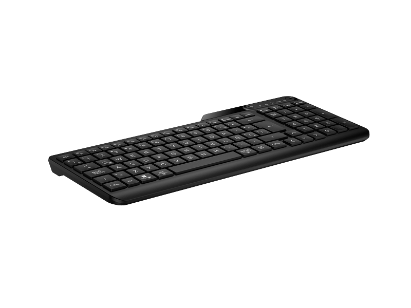 HP 475 Kablosuz Q Trk Siyah Klavye (7N7B9AA) ikinci görünüm