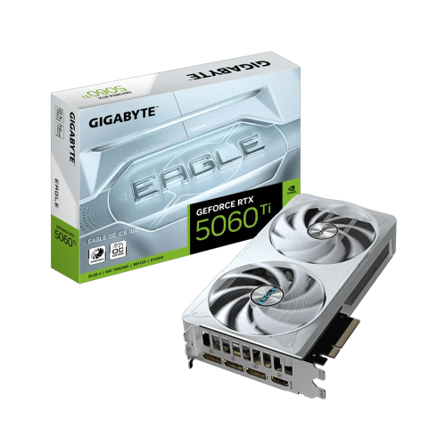 GIGABYTE 16GB RTX5060TI EAGLE OC ICE GV-N506TEAGLEOC ICE-16GD GDDR7 HDMI-DP PCIE 5.0 ikinci görünüm