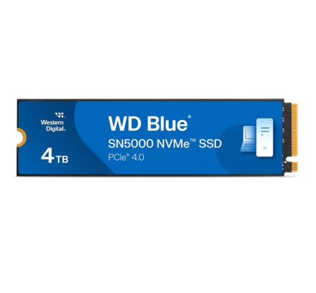 WD 4TB BLUE SN5000 WDS400T4B0E 5500- 5000MB/s M2 NVME GEN4 Disk