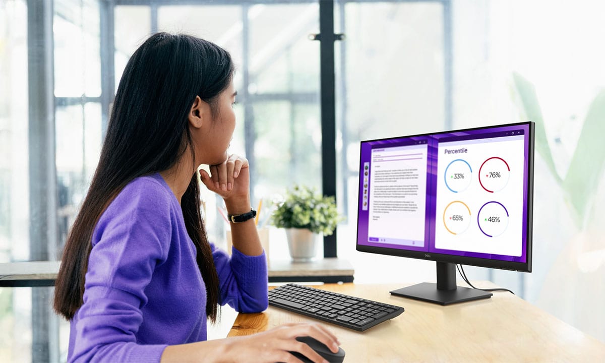 DELL 23.8" IPS PRO E2425HM 5MS 100hz HDMI-DP EV Ofis Tipi Monitör (1920 X 1080)
