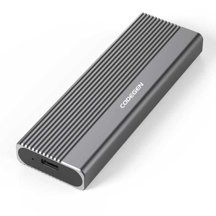 CODEGEN Type C USB 3.1 NVME M2 SSD 10Gbps Alüminyum Disk Kutusu (CDG-SSD-40BC) ikinci görünüm