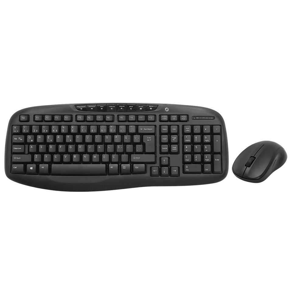 FRISBY Q TR FK-4830WQ Kablosuz Multimedya Klavye Mouse Set Beyaz ikinci görünüm