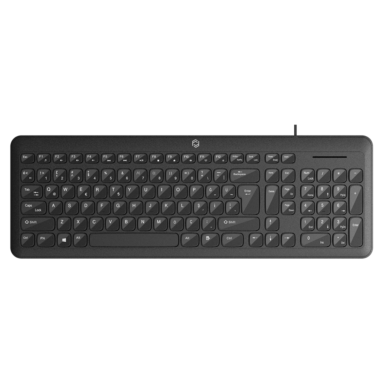 FRISBY Q TR FK-4905QU Türkçe Q USB Kablolu Multimedya Standart Klavye ikinci görünüm