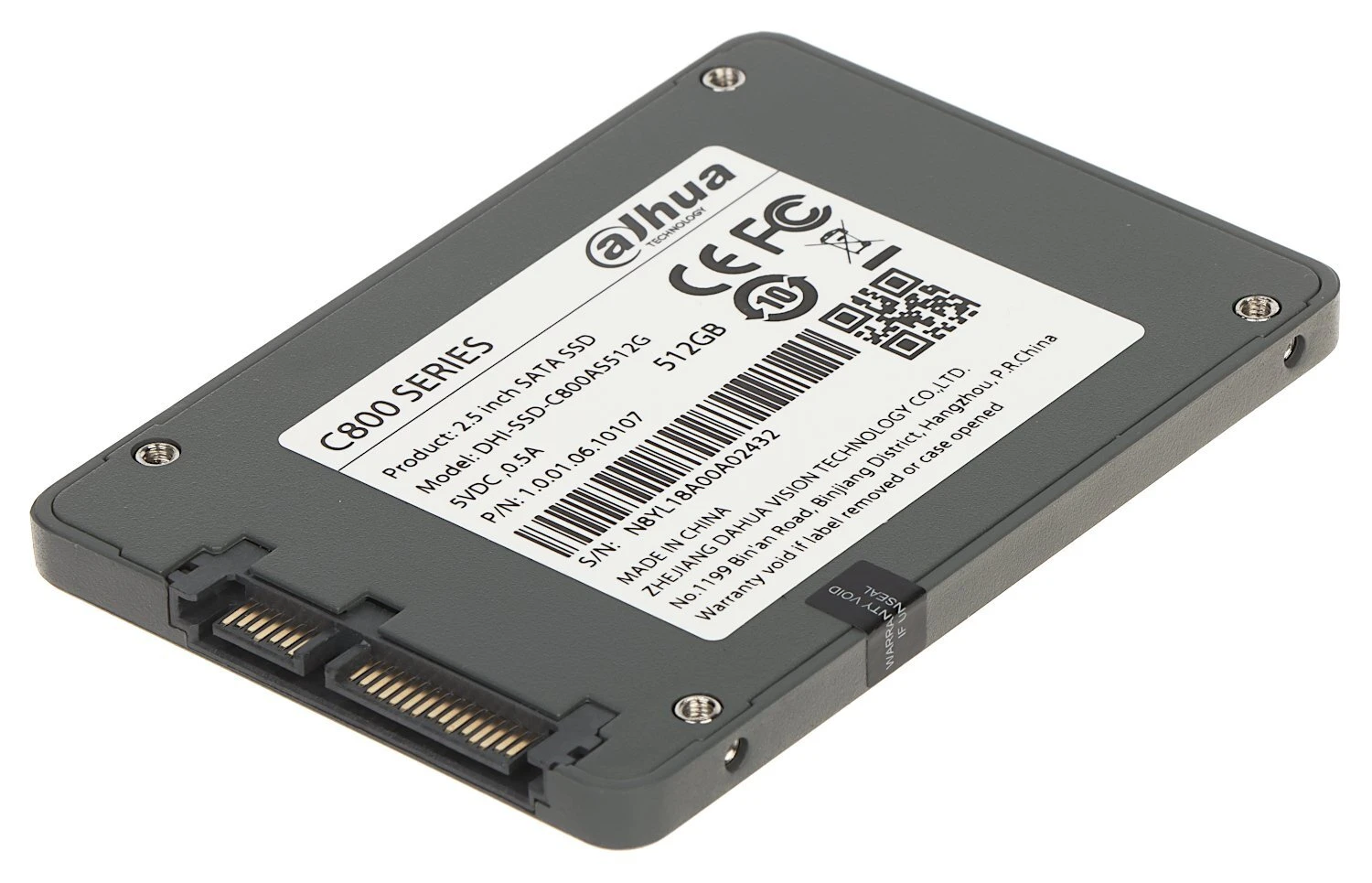 DAHUA 512GB 2.5" C800A SSD-C800AS512G 550-470MB/s SSD SATA-3 Disk ikinci görünüm