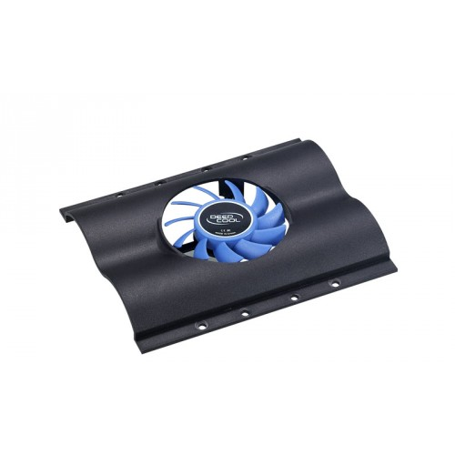 DEEPCOOL Icedisk 1 3.5" HDD Soğutucu (Alüminyum Blok + Çift 60mm Fan) ikinci görünüm