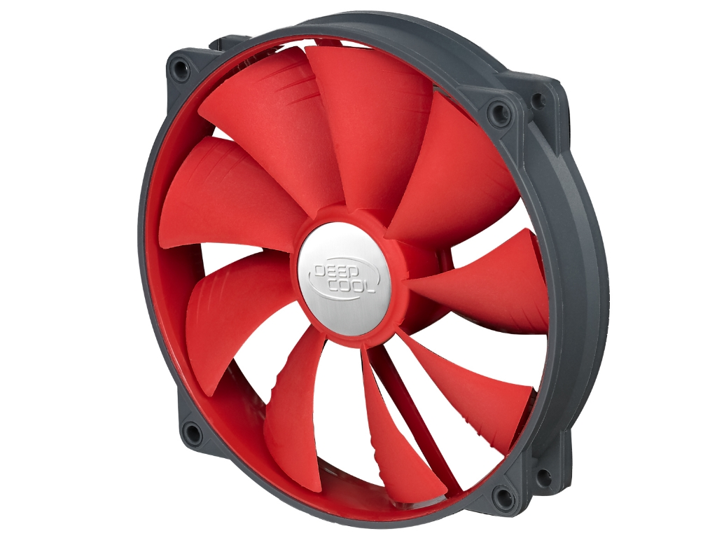 DEEPCOOL UF140R Ultra Sessiz Kasa ve Radyatör Fanı (Kırmızı) ikinci görünüm