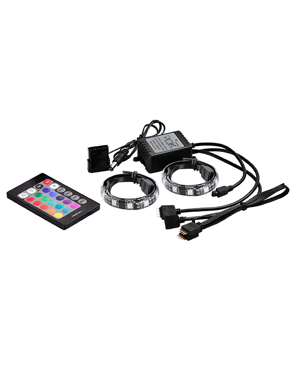 DEEPCOOL RGB350 Uzaktan Kumandalı Mıknatıslı Kasa İçi RGB LED Aydınlatma Seti ikinci görünüm
