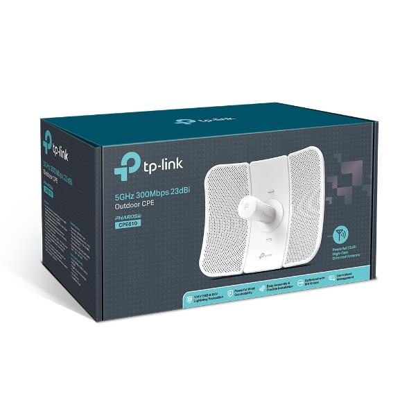 TP-LINK CPE610 N300 5ghz 23dBi 30km Harici Access Point CPE