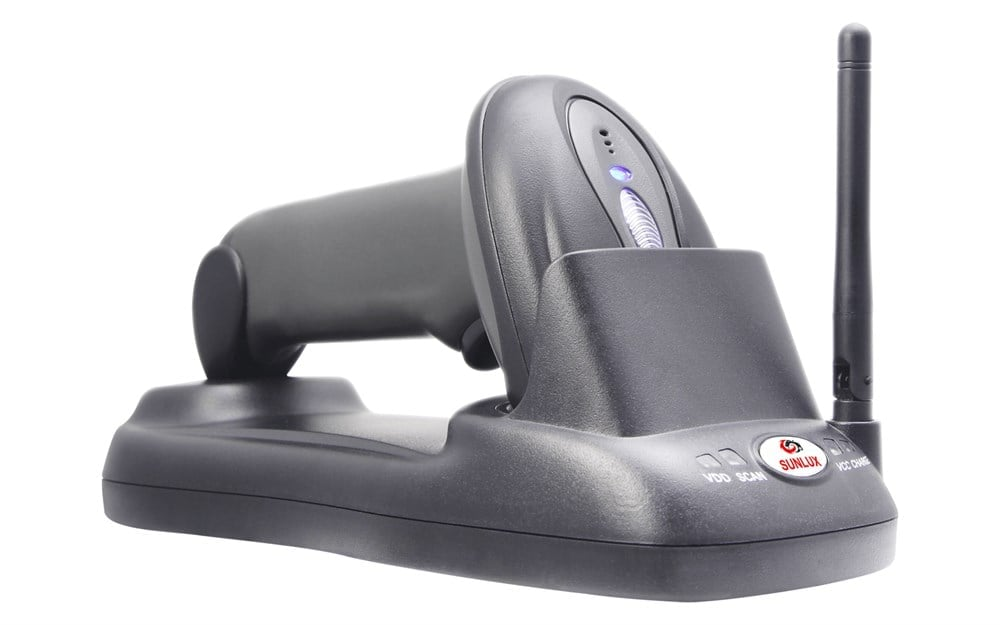 SUNLUX 1D XL9310 Kablosuz Lazer Barkod Okuyucu USB ikinci görünüm