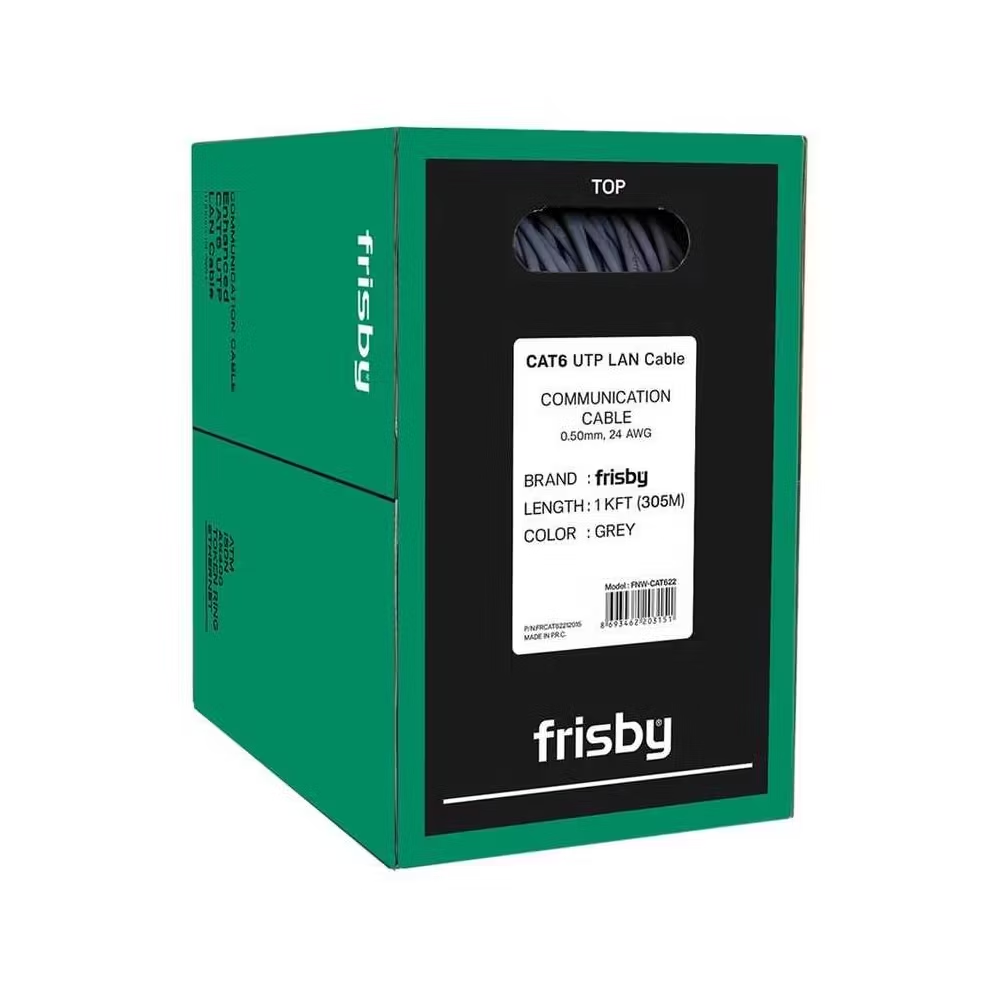 FRISBY 305metre CAT6 Utp 23Awg Kablo FNW-CAT622 ikinci görünüm