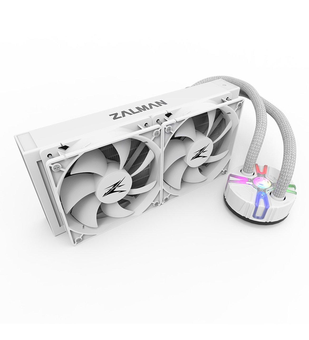 ZALMAN 240mm RESERATOR5-Z24-ARGB-WH ARGB AM5-1851p Sıvı Soğutmalı İşlemci Fanı Beyaz