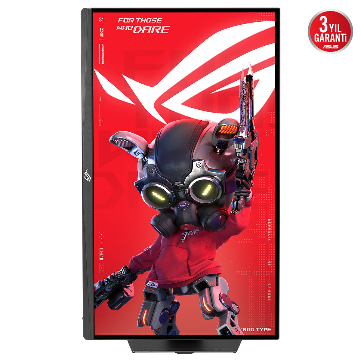 ASUS 27" IPS ROG STRIX XG27UCSR 0.3MS Çift Mod 160Hz-324HZ HDMI-DP TYPEC Pivt Gaming Monitör 3840x2160 / 90LM0CK0-B01171