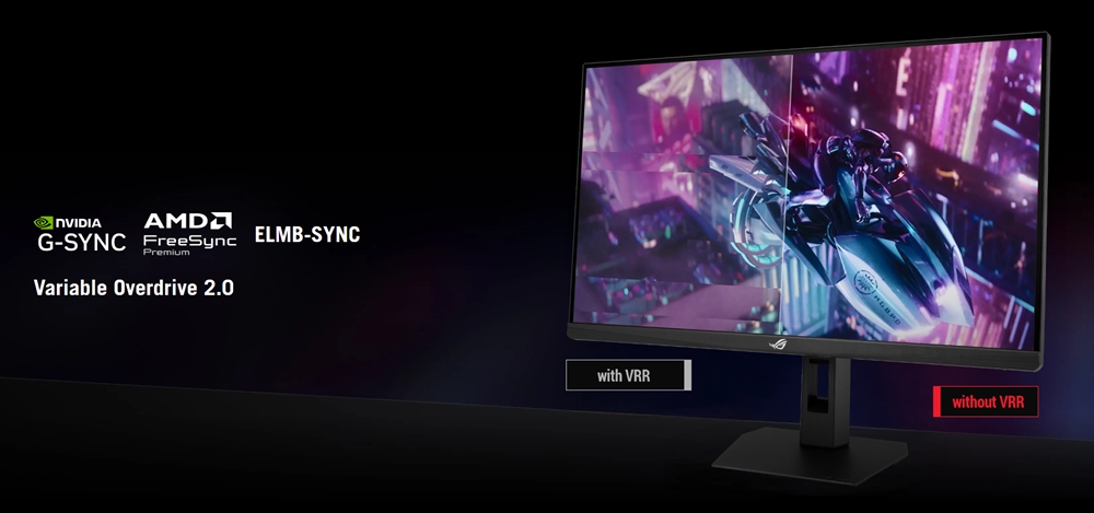 ASUS 27" IPS ROG STRIX XG27UCSR 0.3MS Çift Mod 160Hz-324HZ HDMI-DP TYPEC Pivt Gaming Monitör 3840x2160 / 90LM0CK0-B01171