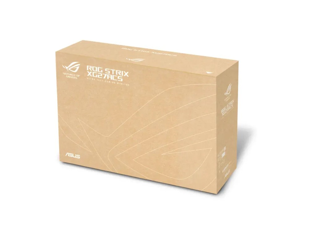 ASUS 27" IPS ROG STRIX XG27UCSR 0.3MS Çift Mod 160Hz-324HZ HDMI-DP TYPEC Pivt Gaming Monitör 3840x2160 / 90LM0CK0-B01171