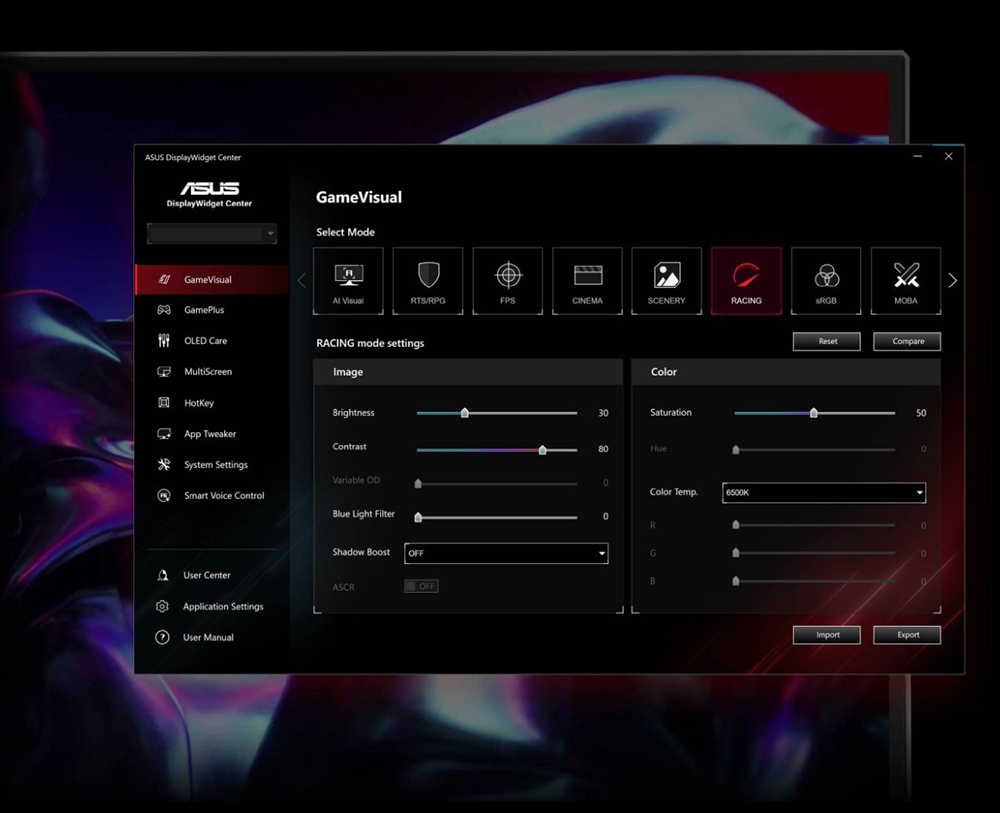 ASUS 27" IPS ROG STRIX XG27UCSR 0.3MS Çift Mod 160Hz-324HZ HDMI-DP TYPEC Pivt Gaming Monitör 3840x2160 / 90LM0CK0-B01171