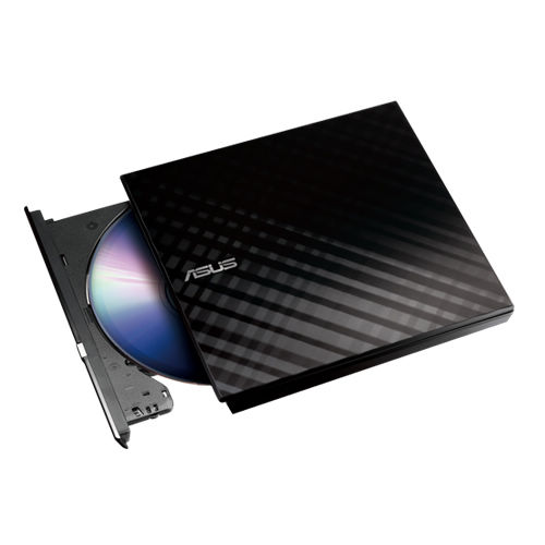 ASUS 8x SDRW-08D2S-U USB 2.0 Slim Harici DVD Yazıcı Siyah