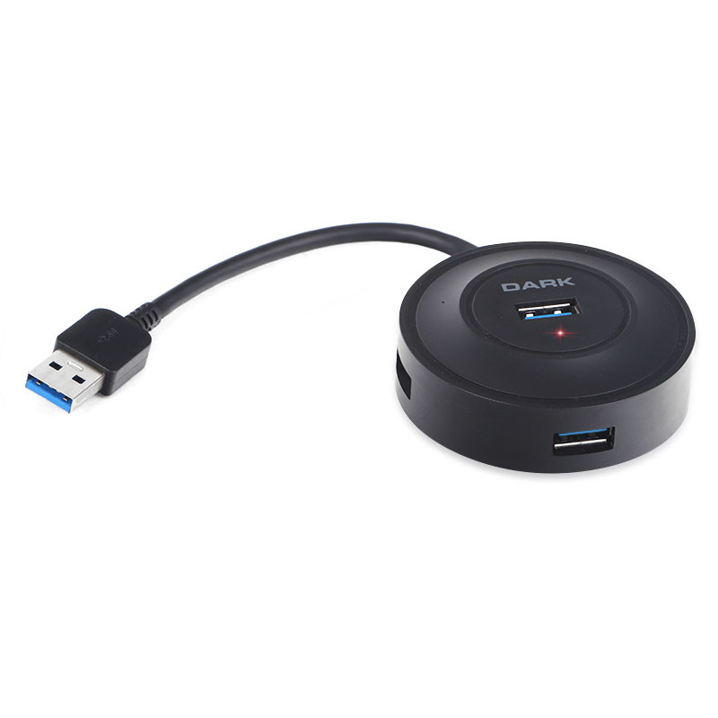 DARK 4port DK-AC-USB344 USB 3.0 Siyah USB Çoklayıcı Hub ikinci görünüm