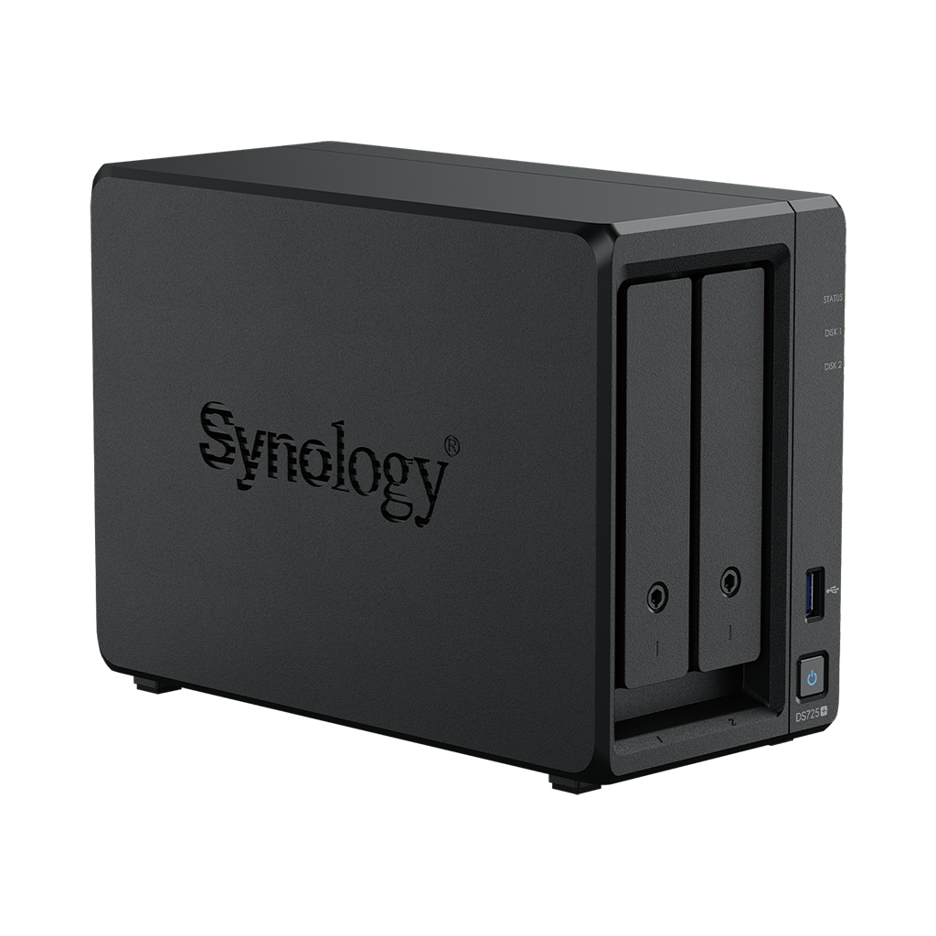 SYNOLOGY 2diskli Ryzen 1600-4GB RAM-2.5GbE Nas Server DS725 PLUS