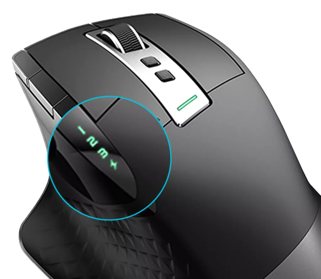 RAPOO MT750S Kablosuz Siyah Mouse