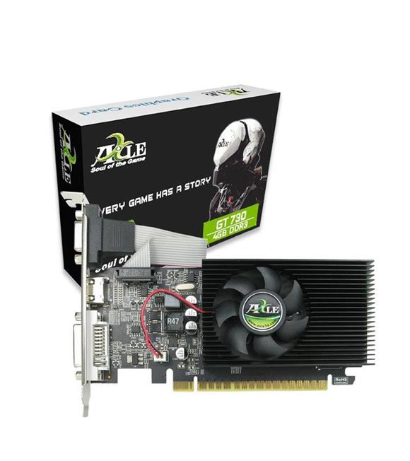 AXLE GT730 4GB AX-GT730/4GD3P8CDIL DDR3 128bit HDMI DVI PCIE 2.0 ikinci görünüm