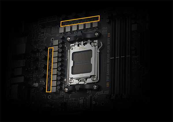 ASUS TUF GAMING B650E-PLUS WIFI6E DDR5 HDMI DP PCIe 16X v4.0 AM5 ATX