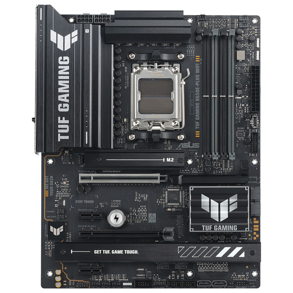 ASUS TUF GAMING B650E-PLUS WIFI6E DDR5 HDMI DP PCIe 16X v4.0 AM5 ATX